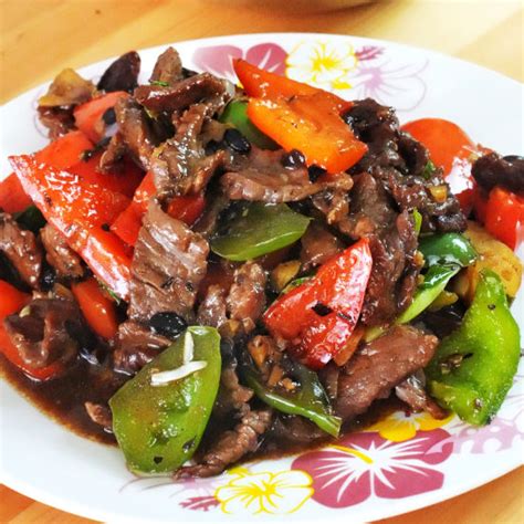 black cook beeg|Beef with Black Bean Sauce .